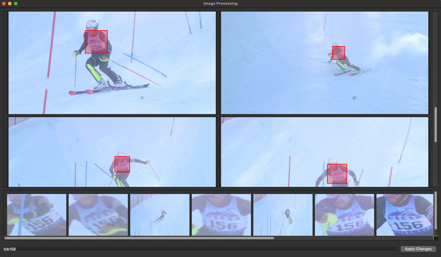 Ski Racing Bib Recognition